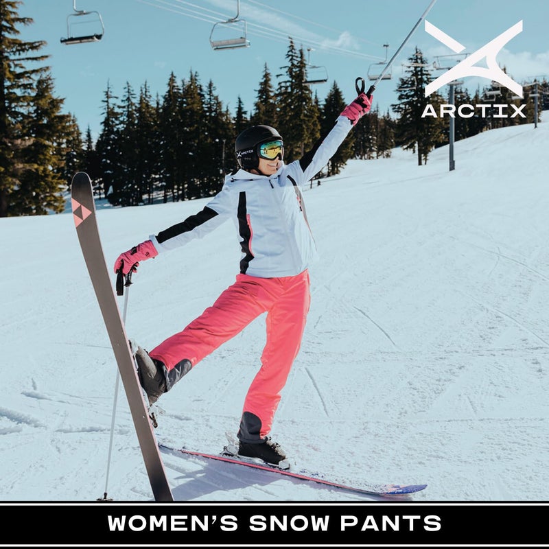 Arctix Women's Insulated Snow Pants, Orchid Fuchsia, Medium - Image 4